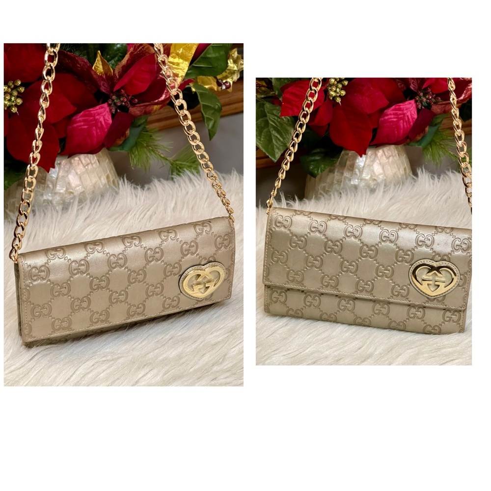 Authentic GUCCI Monogram GG wallet without the off brand chain. - Picture 6 of 16